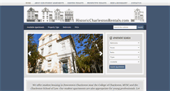 Desktop Screenshot of historiccharlestonrentals.com